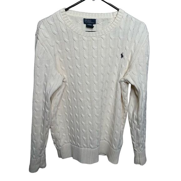 Vintage Polo Ralph Lauren Cable Knit Sweater Womens XL - Picture 1 of 4